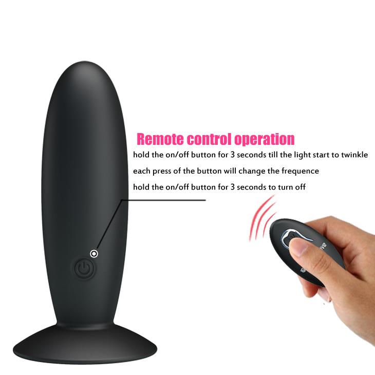 PRETTY LOVE - REMOTE CONTROL VIBRATING PLUG 12 functions