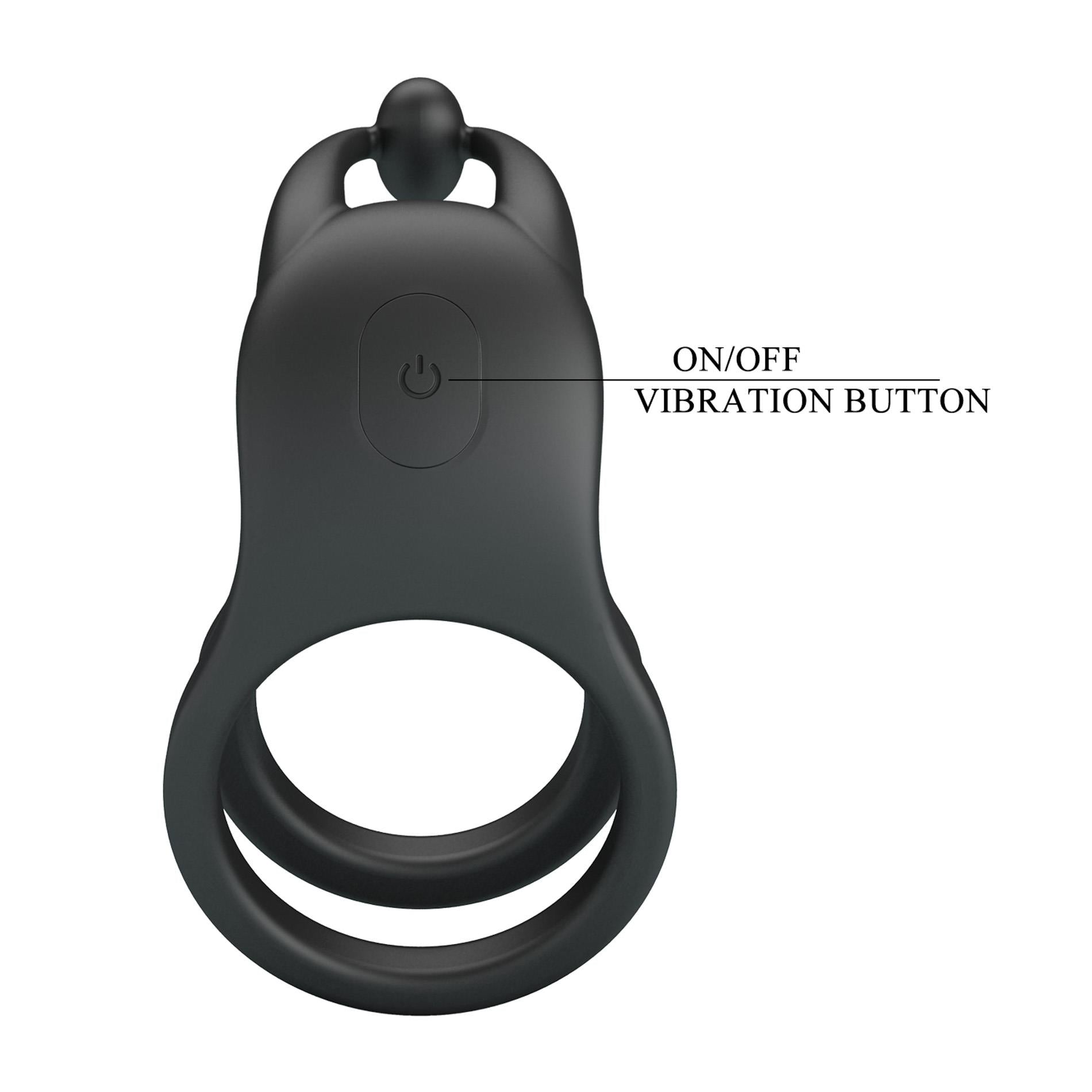 Pretty Love Goodwin Vibrating Double Penis Ring