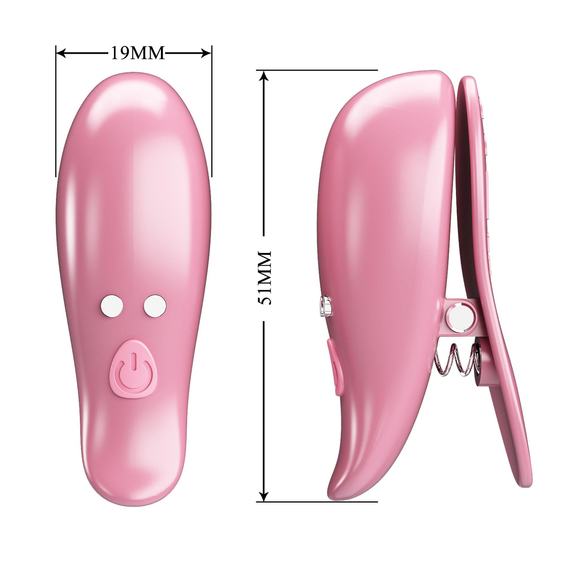 PRETTY LOVE - CAYLEY, WATERPROOF, ABS, 10 VIBRATIONS, REMOTE CONTROL