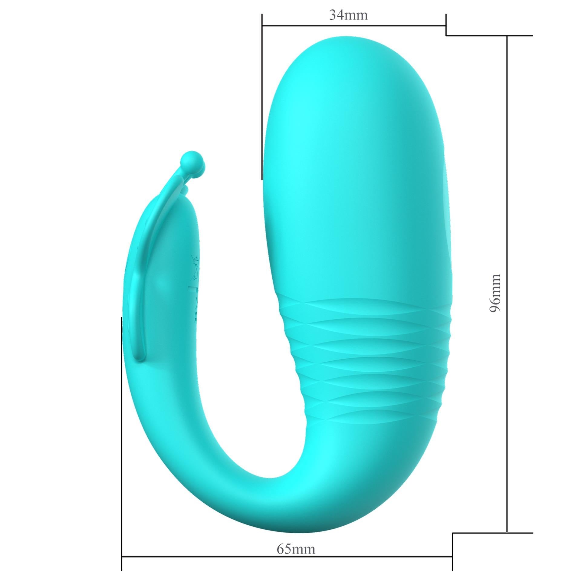 PRETTY LOVE - Remi, 10 fonctions de vibration, Silicone