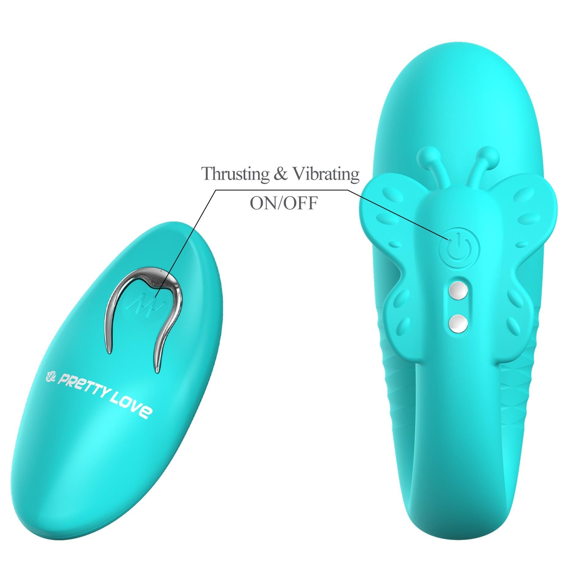 PRETTY LOVE - Remi, 10 fonctions de vibration, Silicone