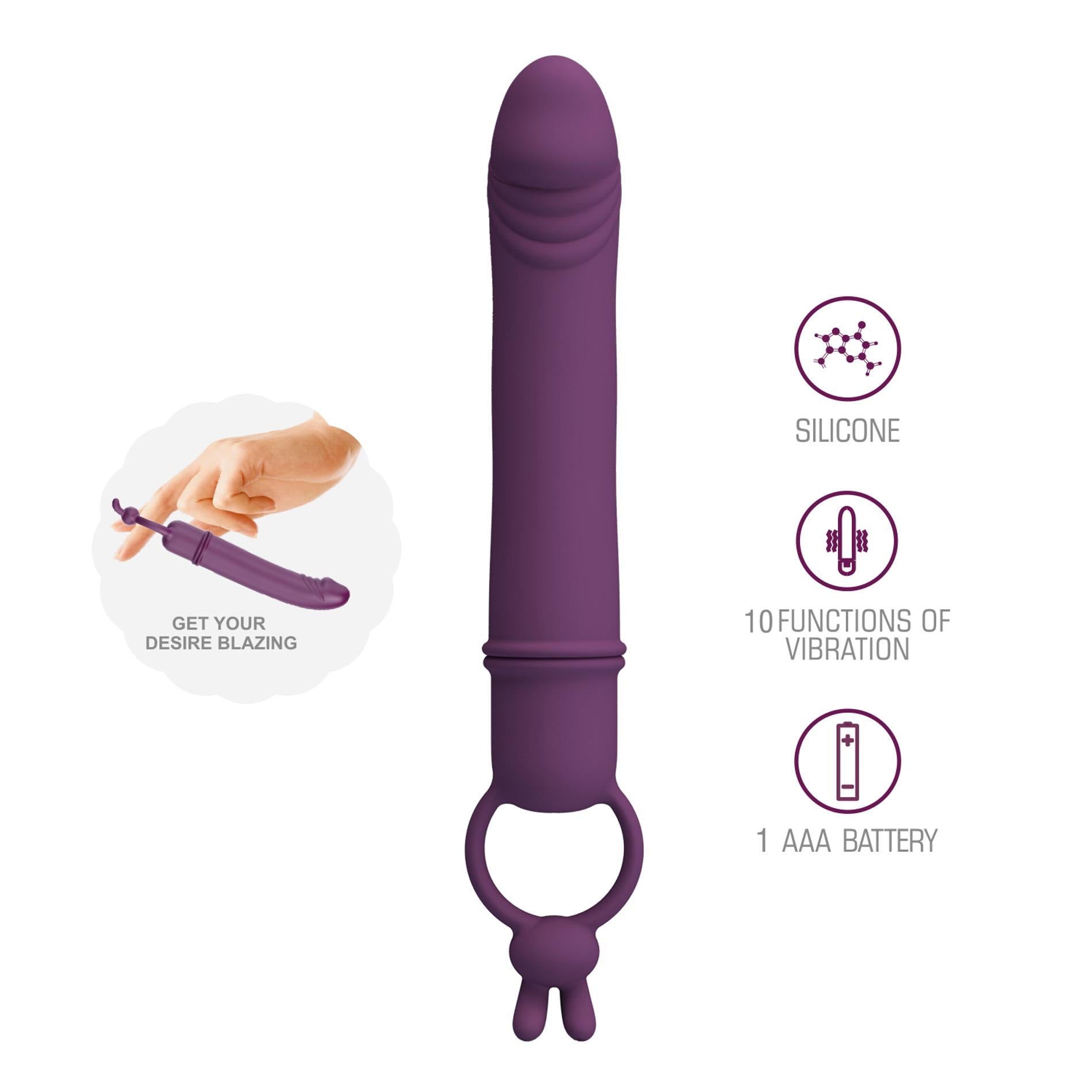 Pretty Love Cora Silicone Vibrator
