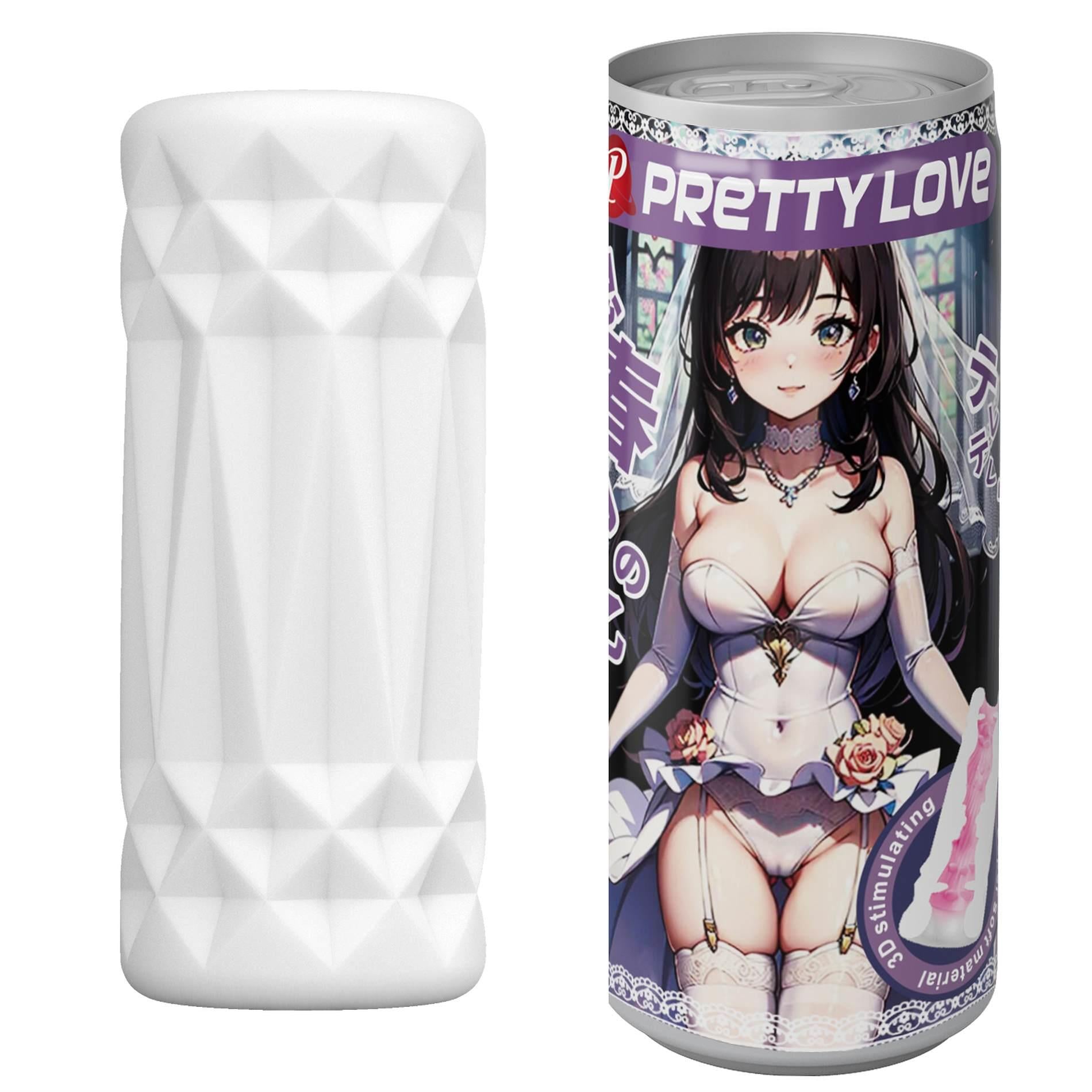 PRETTY LOVE - Masturbateur, Matériau super doux TPR /ABS