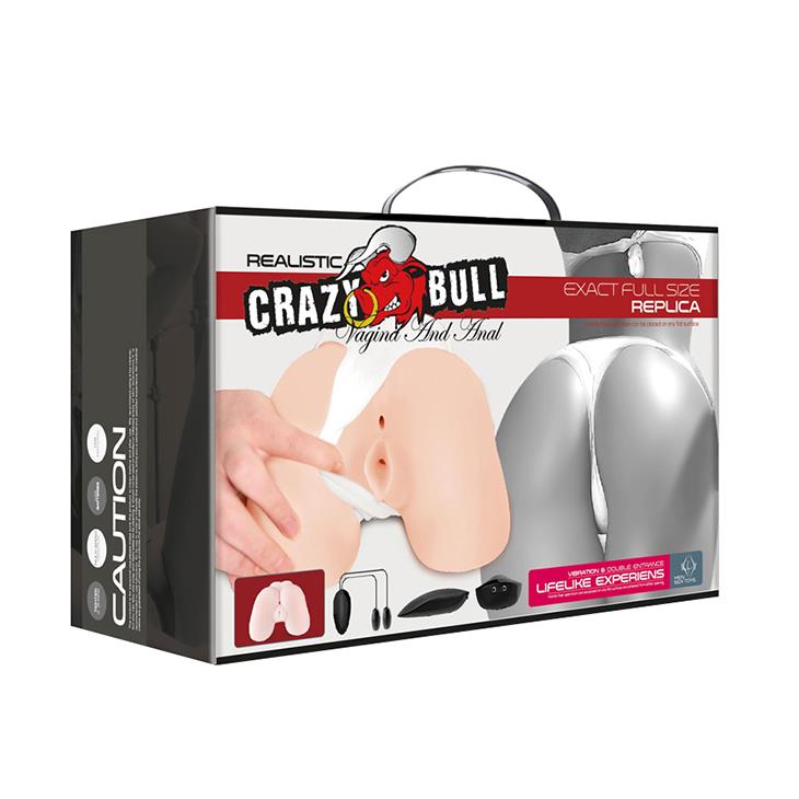 CRAZY BULL - Vibrating Vagina and Anus