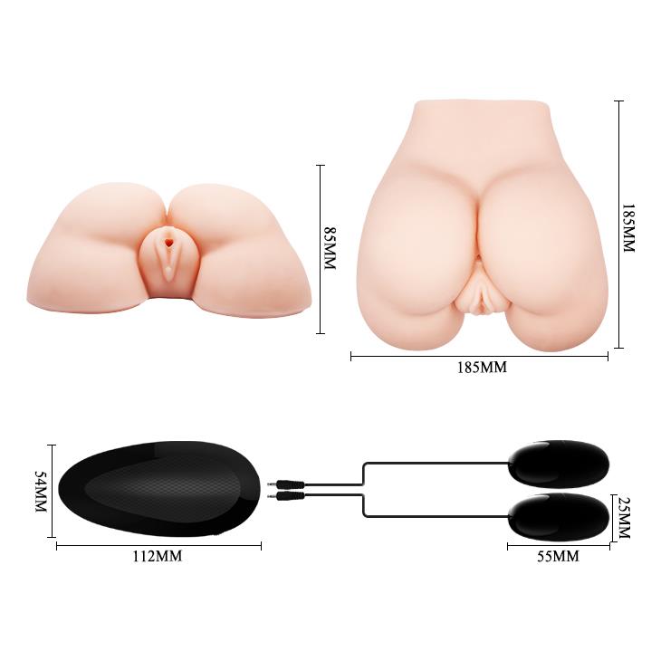 CRAZY BULL - Vibrating Vagina and Anus