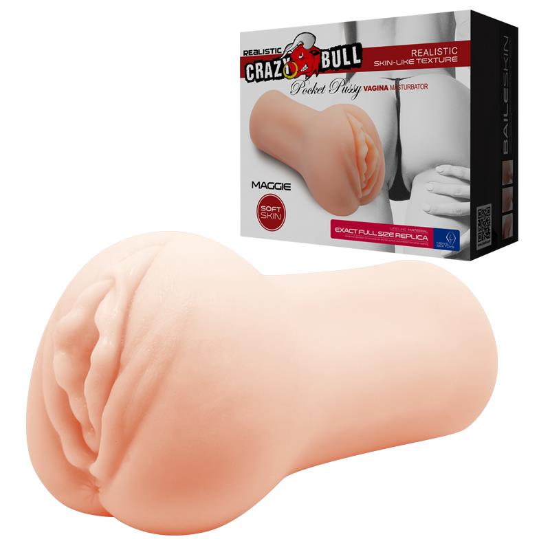 CRAZY BULL- MAGGIE, GODET VAGINAL MASTURBATEUR