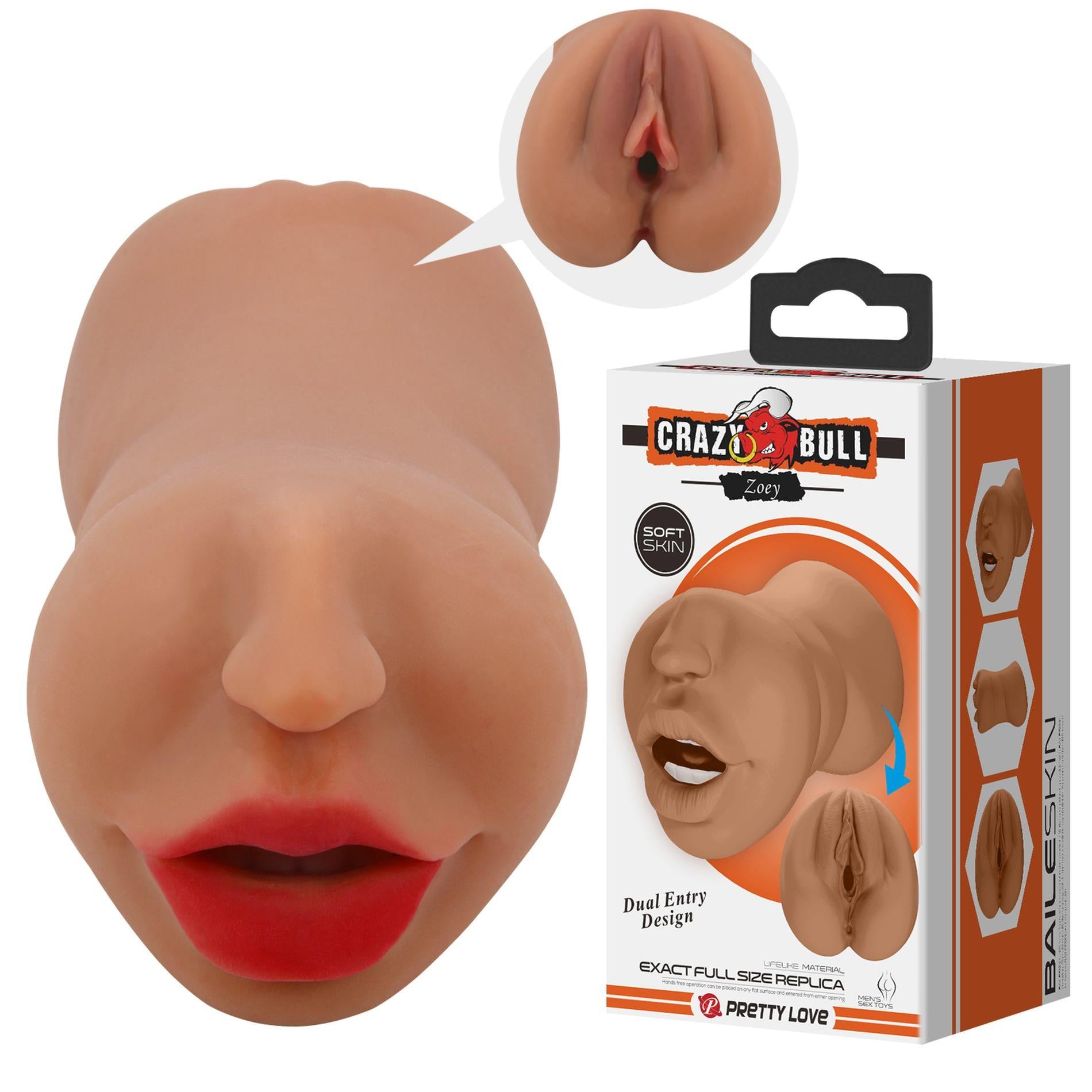ZOEY, Premium Dual-Channel Male Masturbator