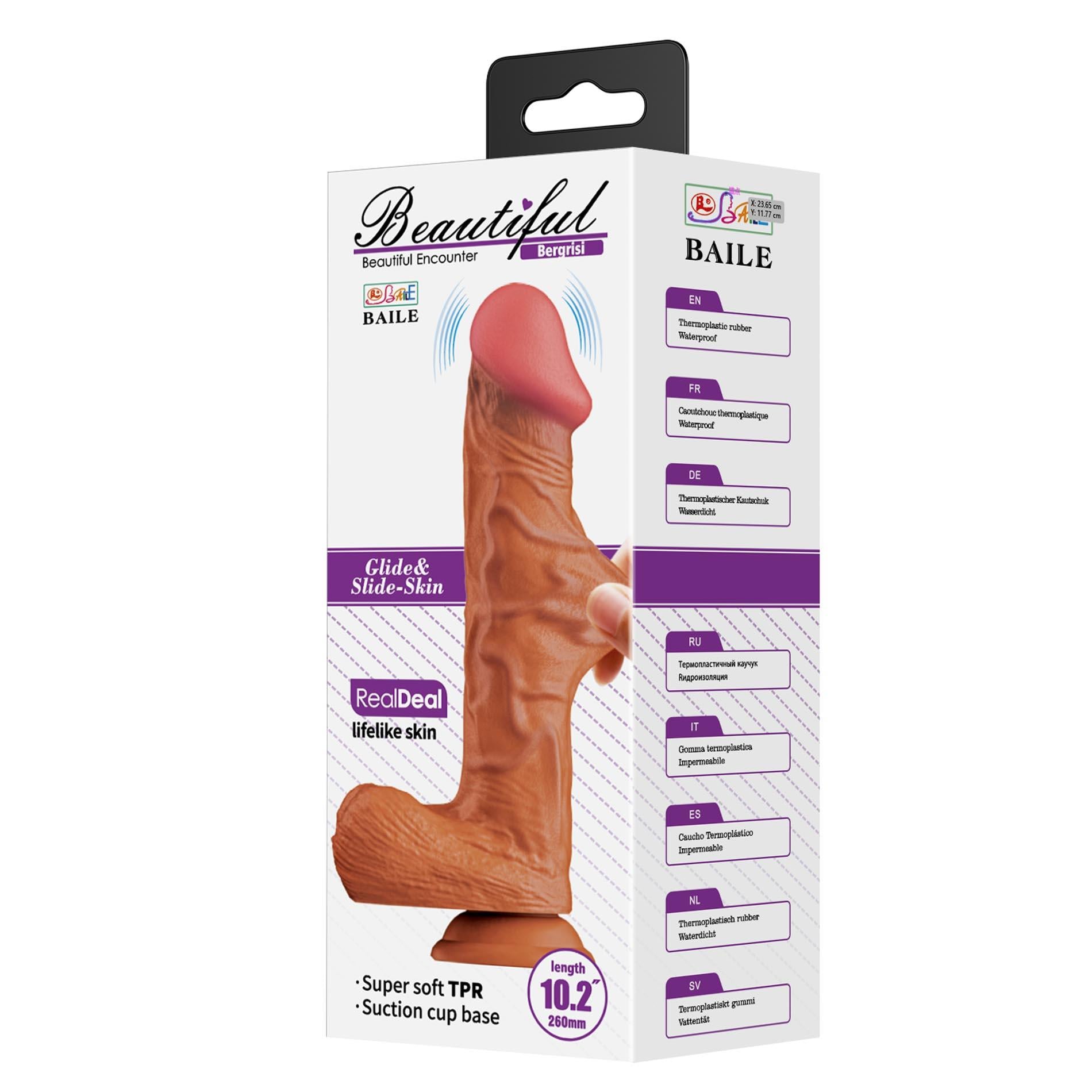 BAILE - Realistic Dildo Buraq 9.4" Multi-Speed