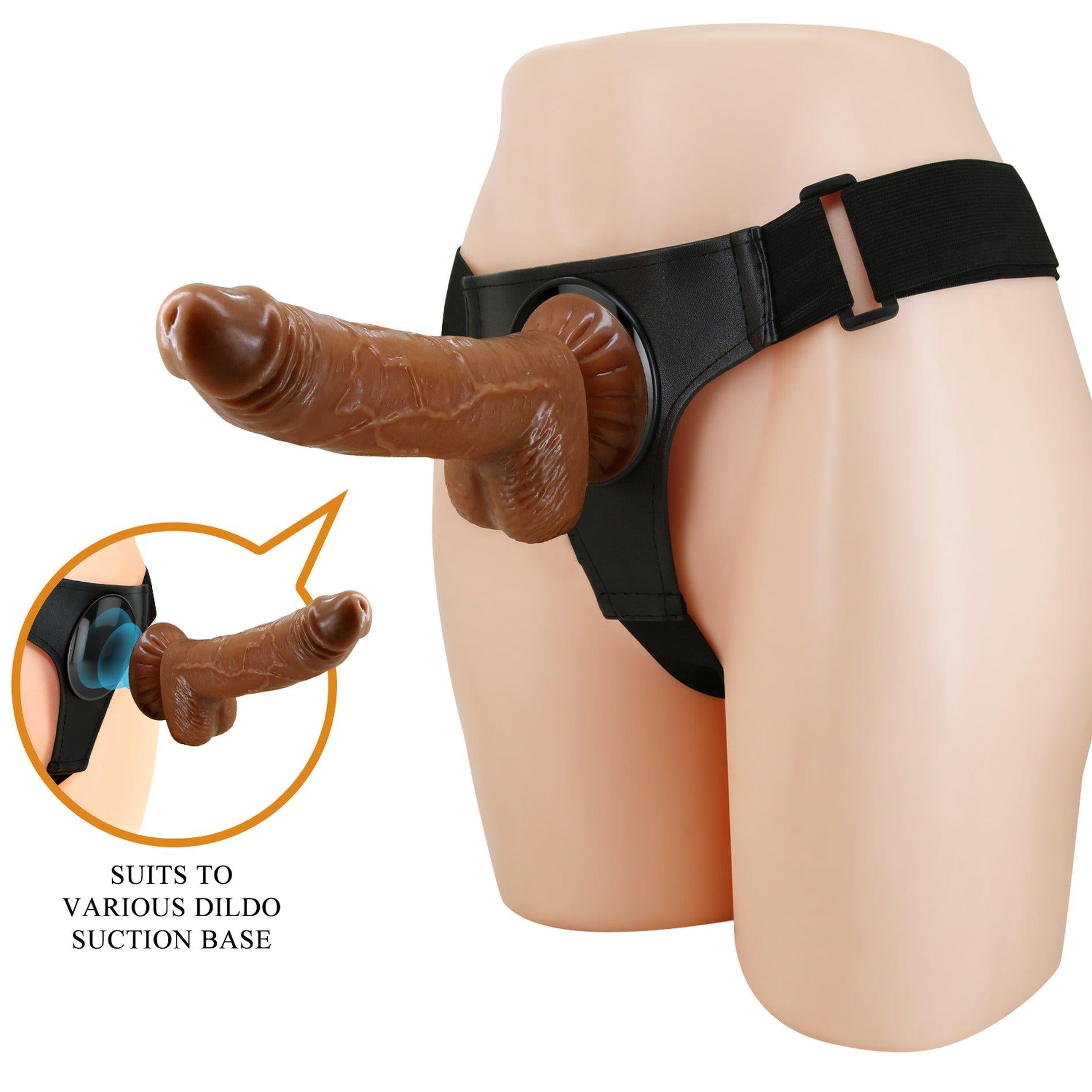 Micheal Sliding Sking Dildo Strapon