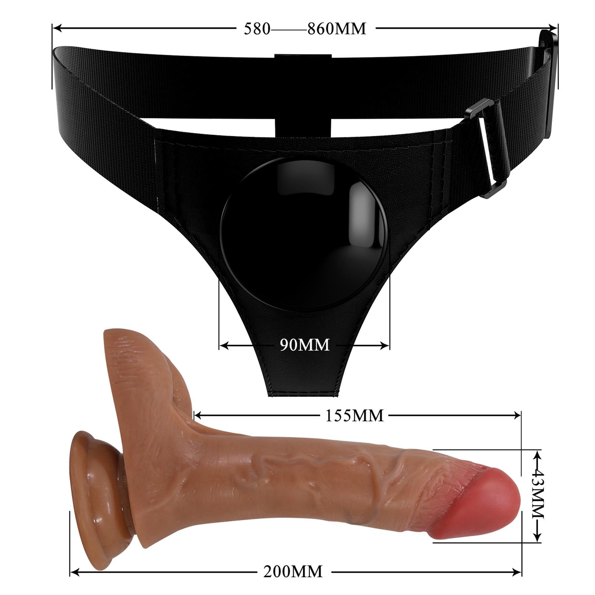Oher Vibrating Squirting Strapon