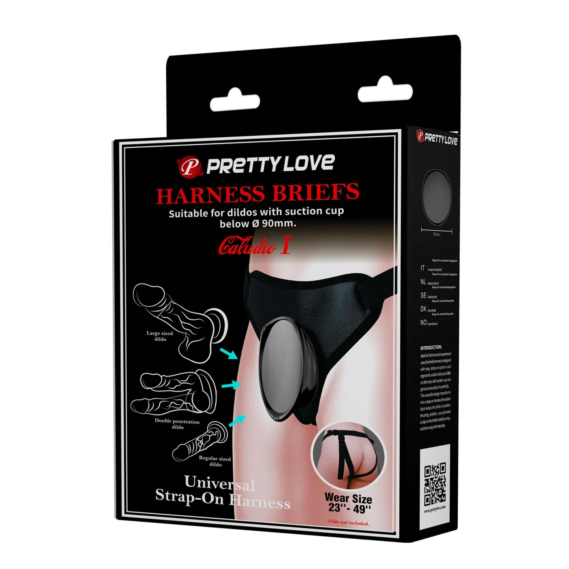 Pretty Love Fogg II Black Universal Harnais Slip