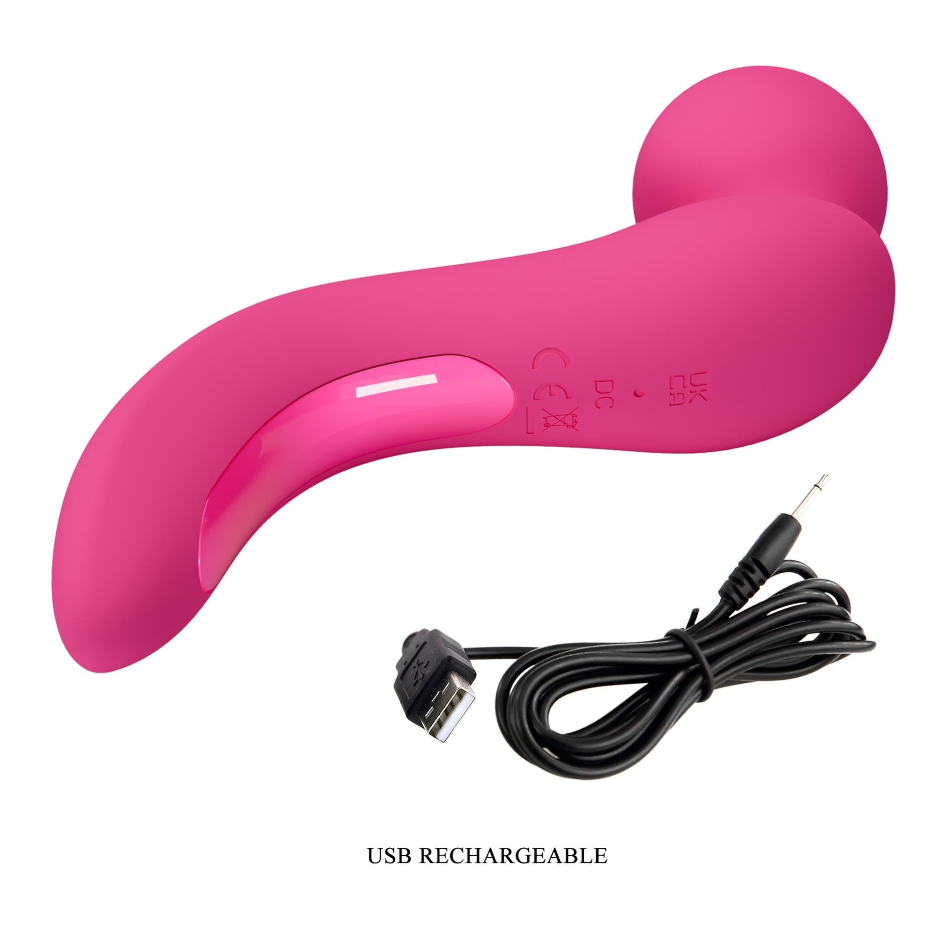 LOIS, 10 fonctions de vibration, silicone ABS, rechargeable par USB