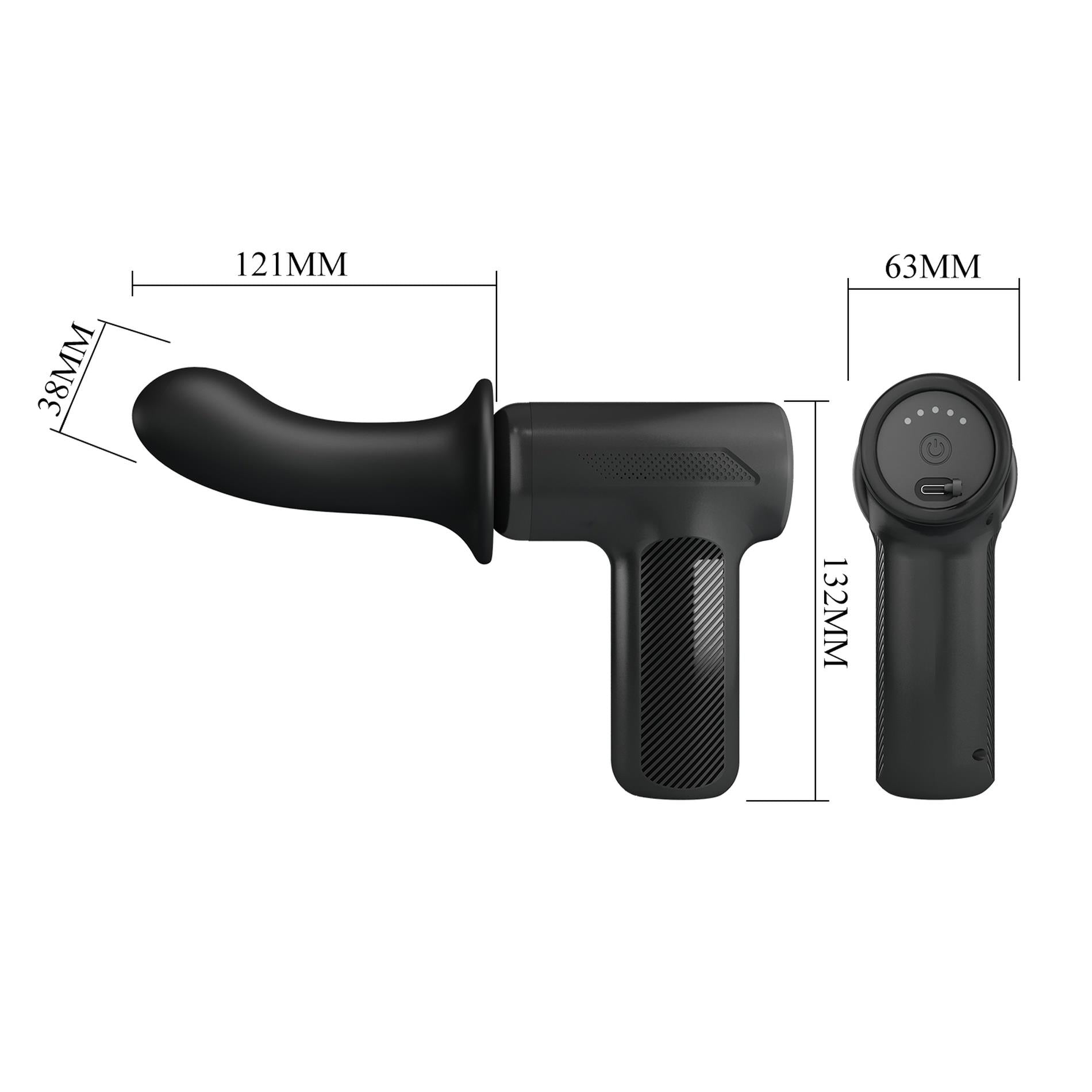 PRETTY LOVE - Dj Doctor, Massage Gun, Silicone ABS