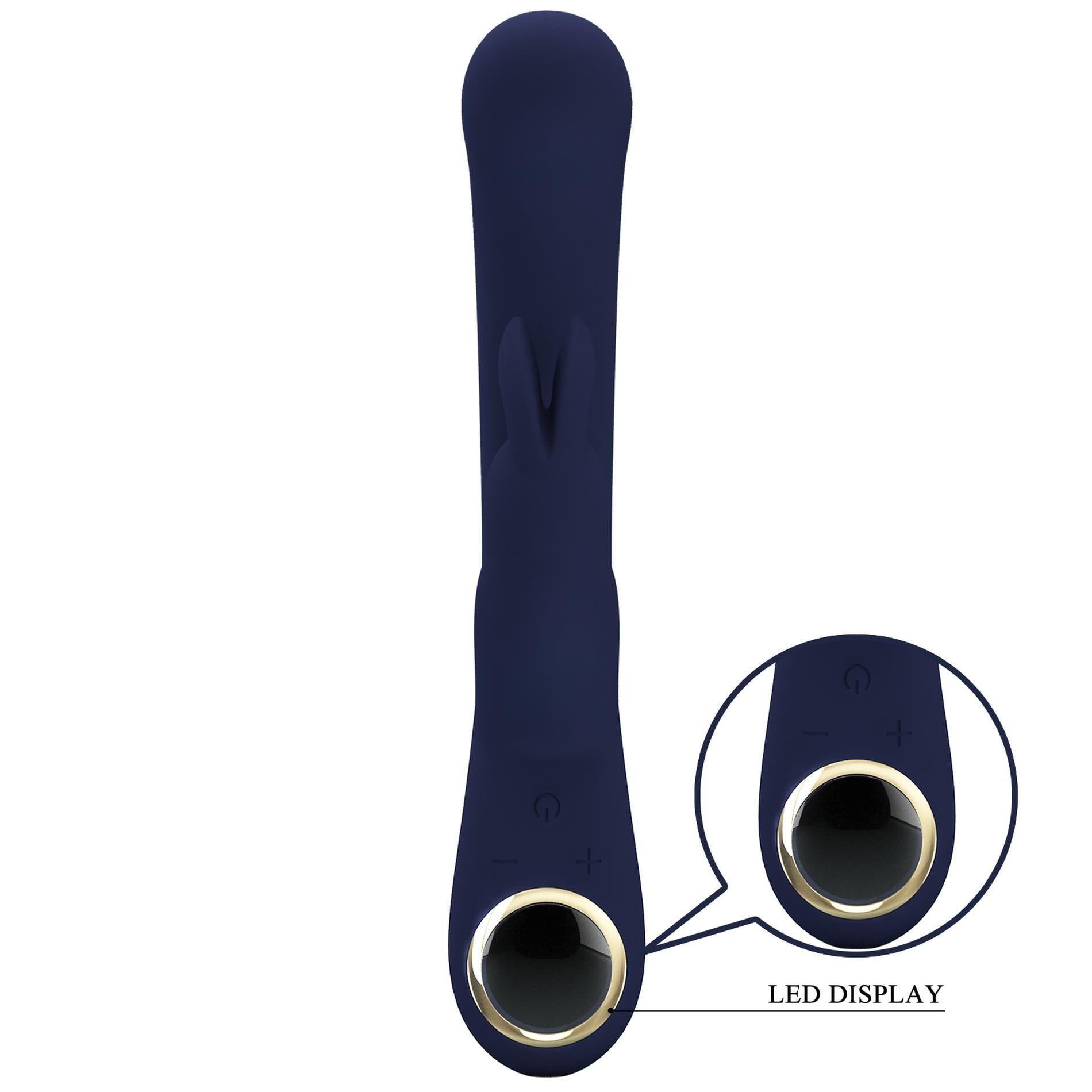 PRETTY LOVE - Lamar Blue, 10 fonctions de vibration, 9 niveaux de vitesse