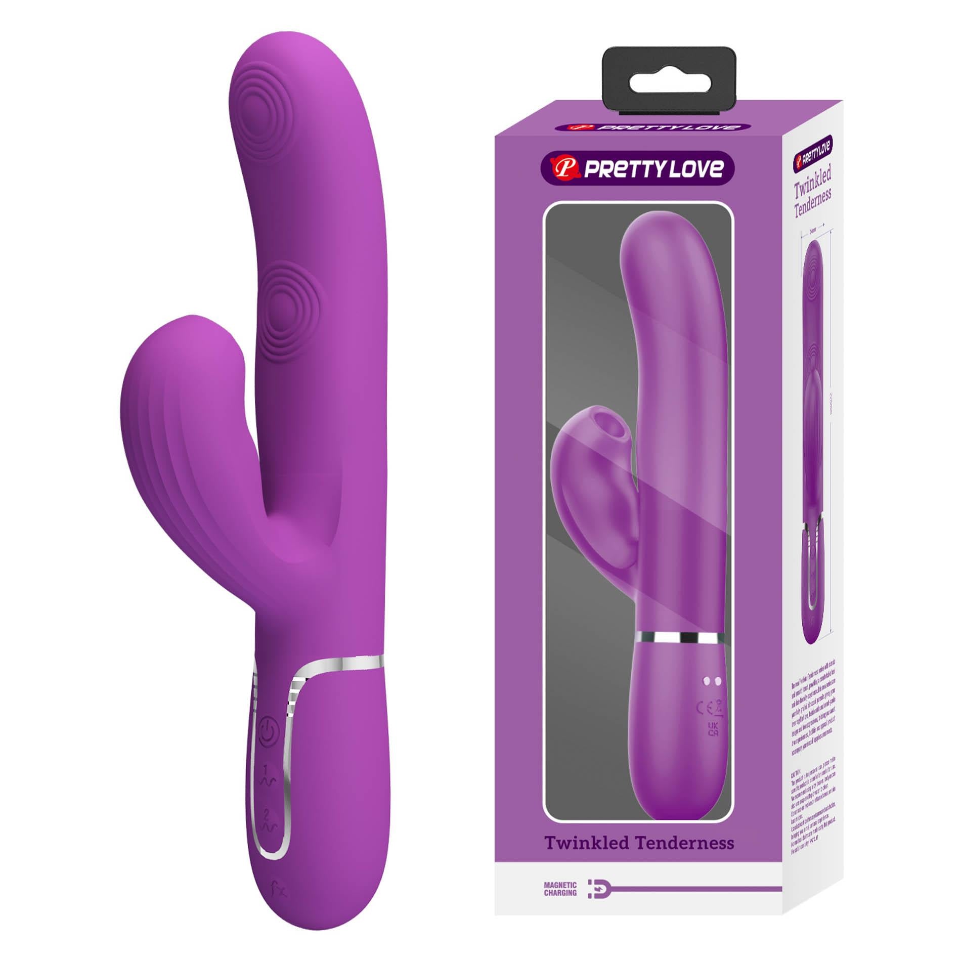 PRETTY LOVE - Twinkled Tenderness, 7 fonctions de tapotement, 7 fonctions de cognement