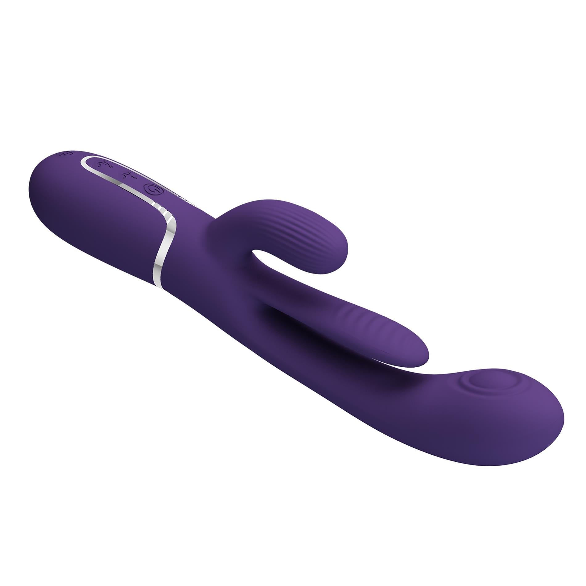 PRETTY LOVE - Shonia Violet Foncé, Tendre Étincelle, 7 fonctions de pulsation 7 fonctions de vibration