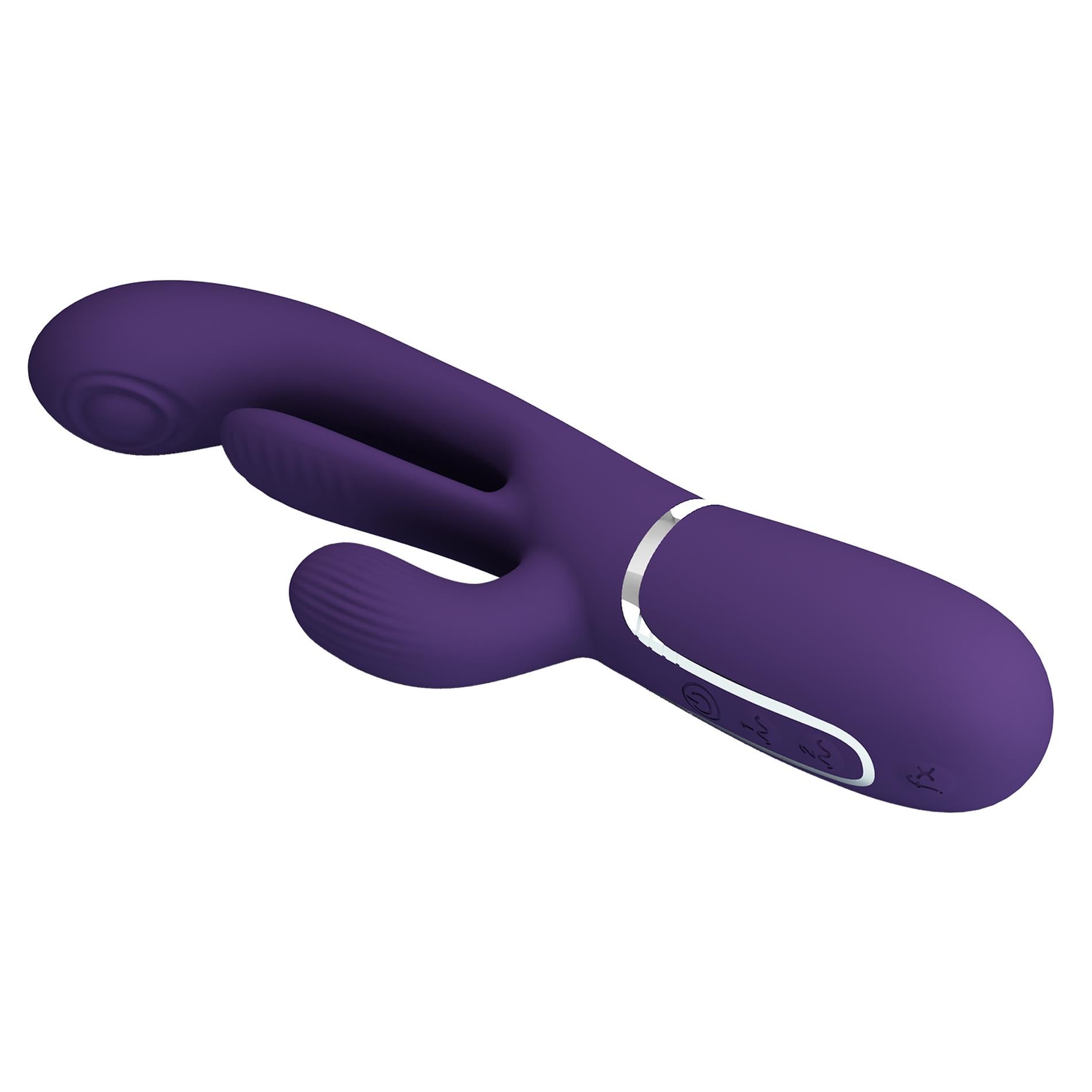 PRETTY LOVE - Shonia Violet Foncé, Tendre Étincelle, 7 fonctions de pulsation 7 fonctions de vibration