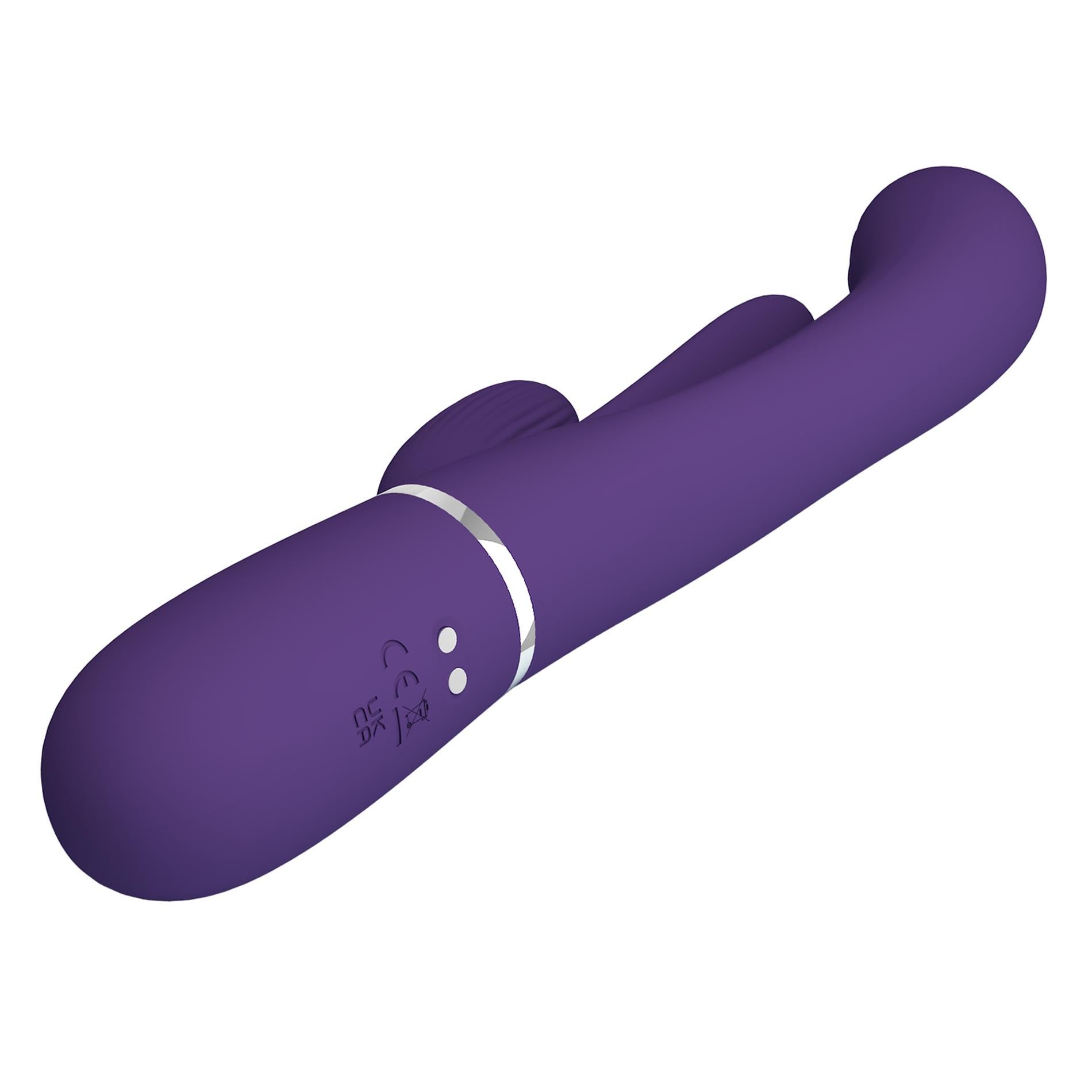 PRETTY LOVE - Shonia Violet Foncé, Tendre Étincelle, 7 fonctions de pulsation 7 fonctions de vibration