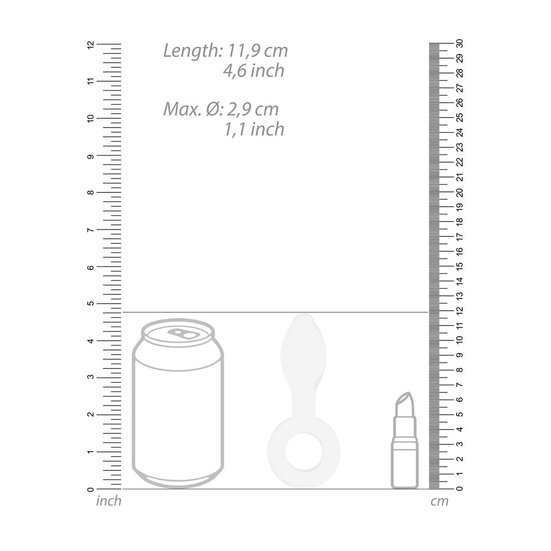 Plugger - Glass Dildo