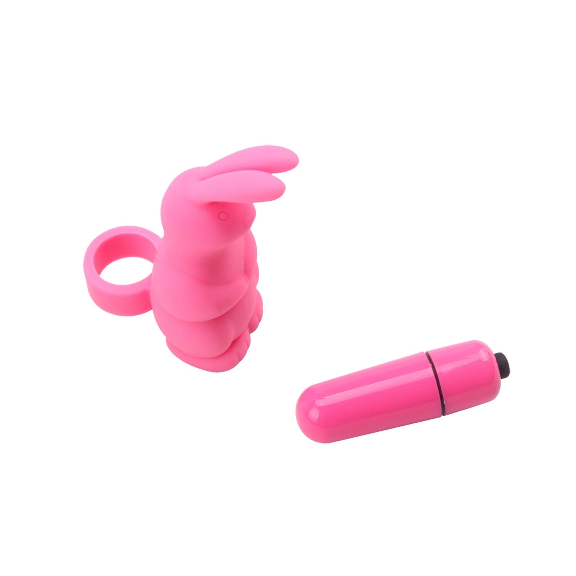 Vibromasseur de doigt Sweetie Rabbit rose
