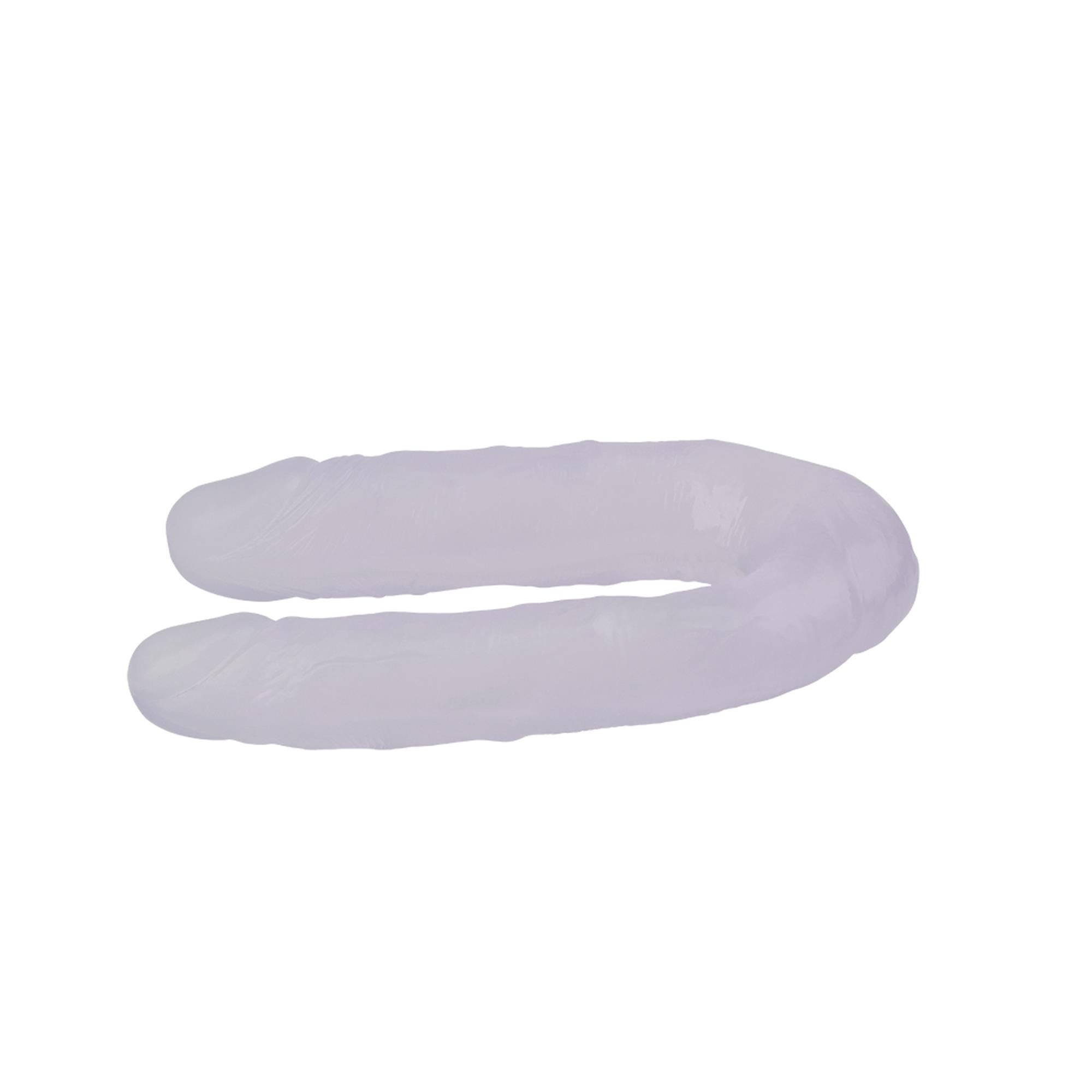 Gode ceinture 13 pouces - transparent