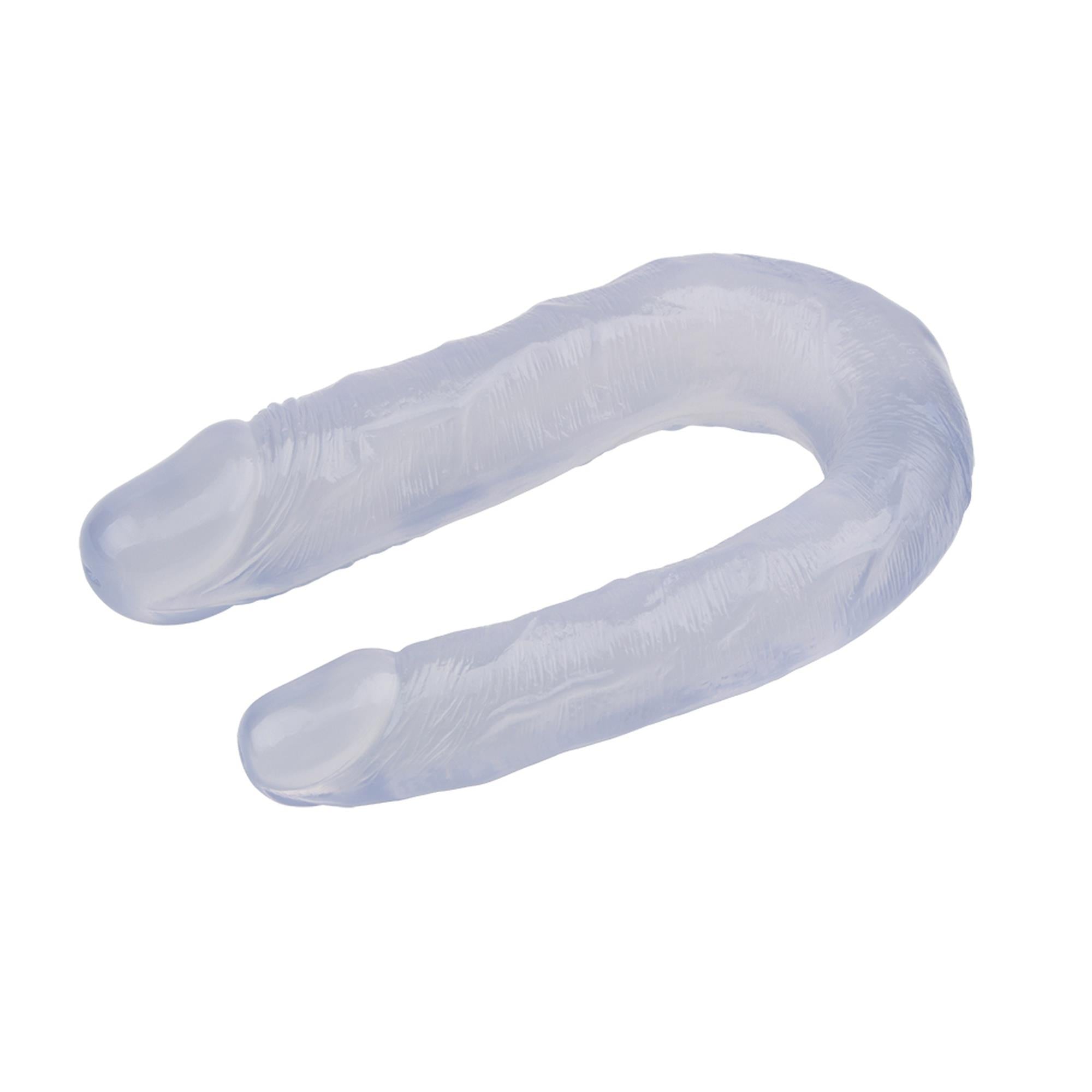 Gode ceinture 13 pouces - transparent
