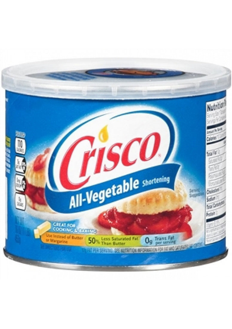 Lot de 12 graisses végétales - 16 oz / 453 g