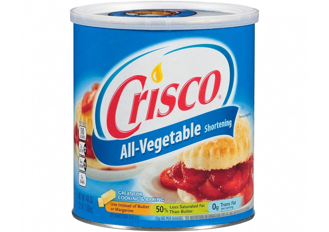 Lot de 12 shortening tout végétal - 48 oz / 1360 gr