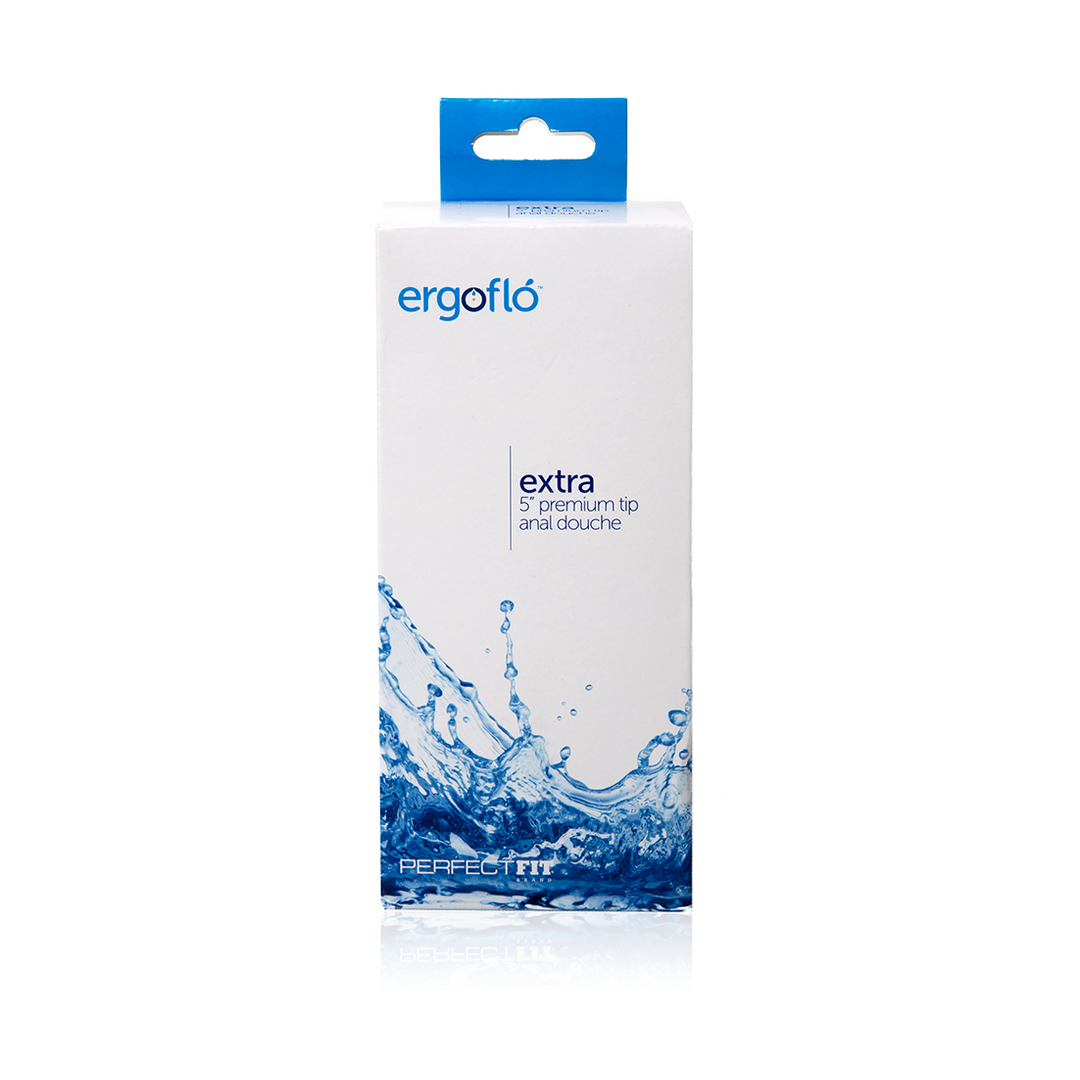Ergoflo Extra - Douchette anale - Noir
