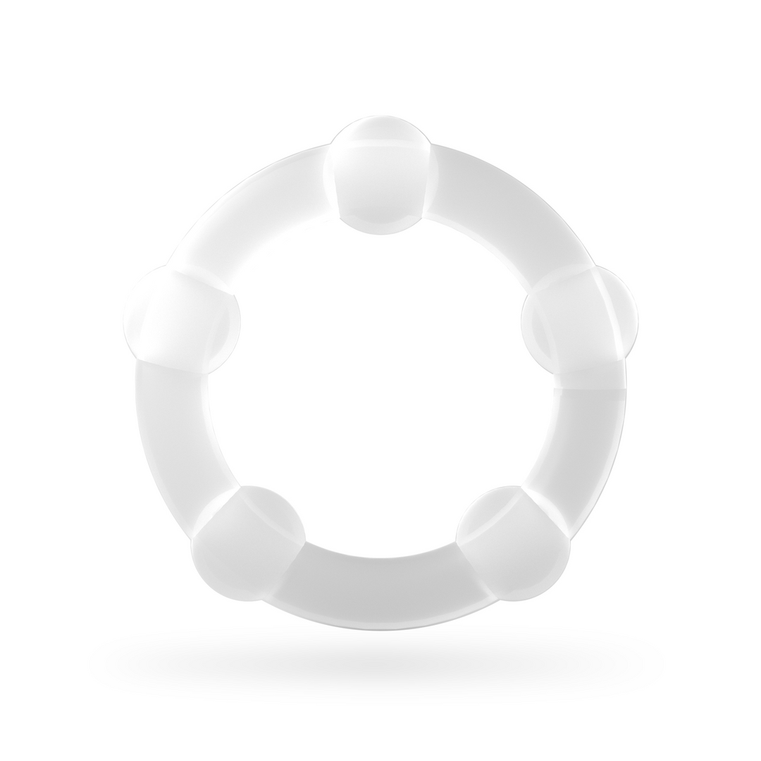 Triple Bead - Cockring Set - Clear