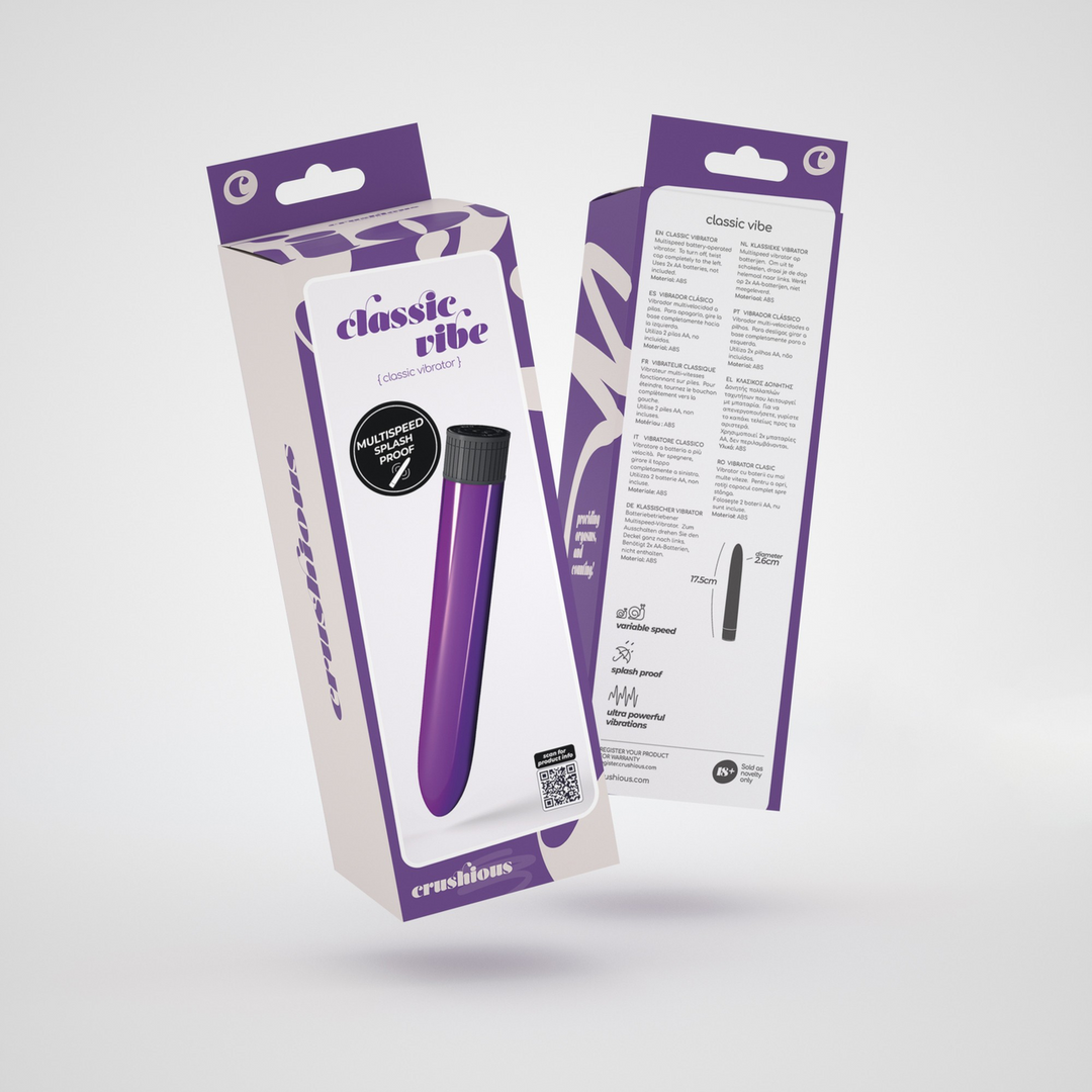 Classic Vibe - Classic Vibrator - Purple