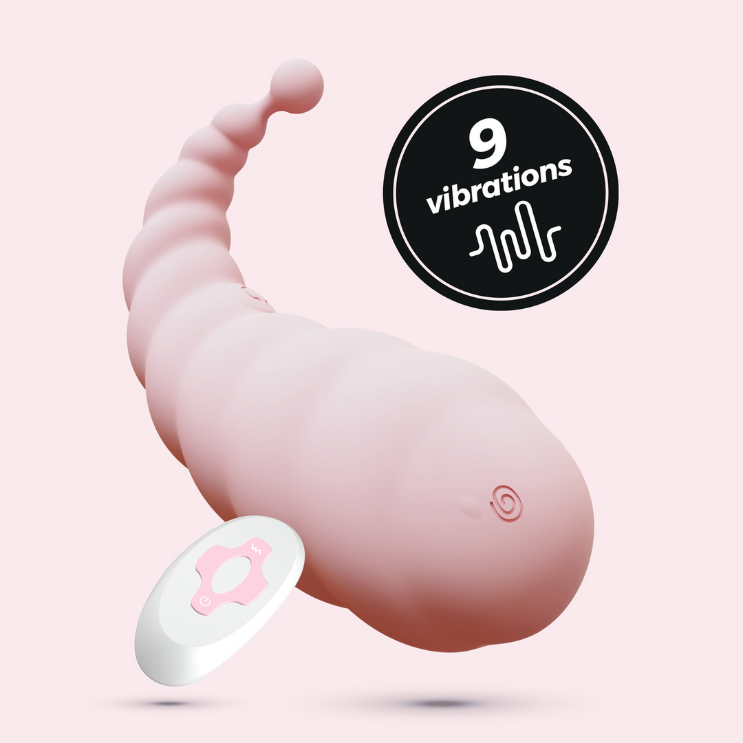 Cocoon - Rechargeable Vibrating Egg with Remote Control - Pink
