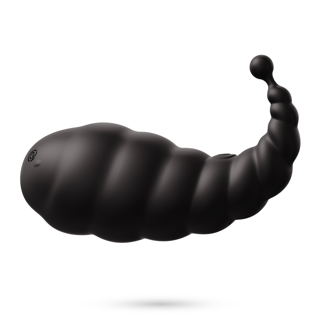 Cocoon - Rechargeable Vibrating Egg with Remote Control - Black