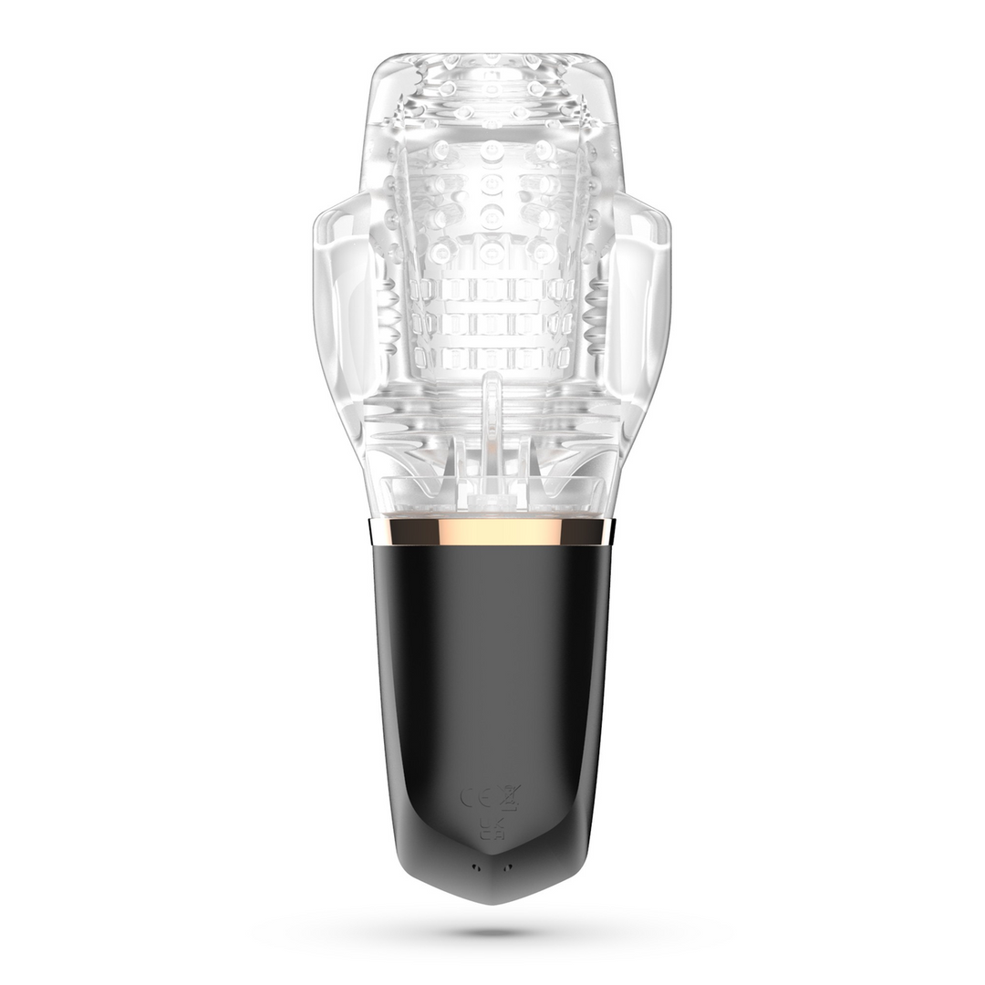 Quasar - Rechargeable Masturbator with Suction - Transparent