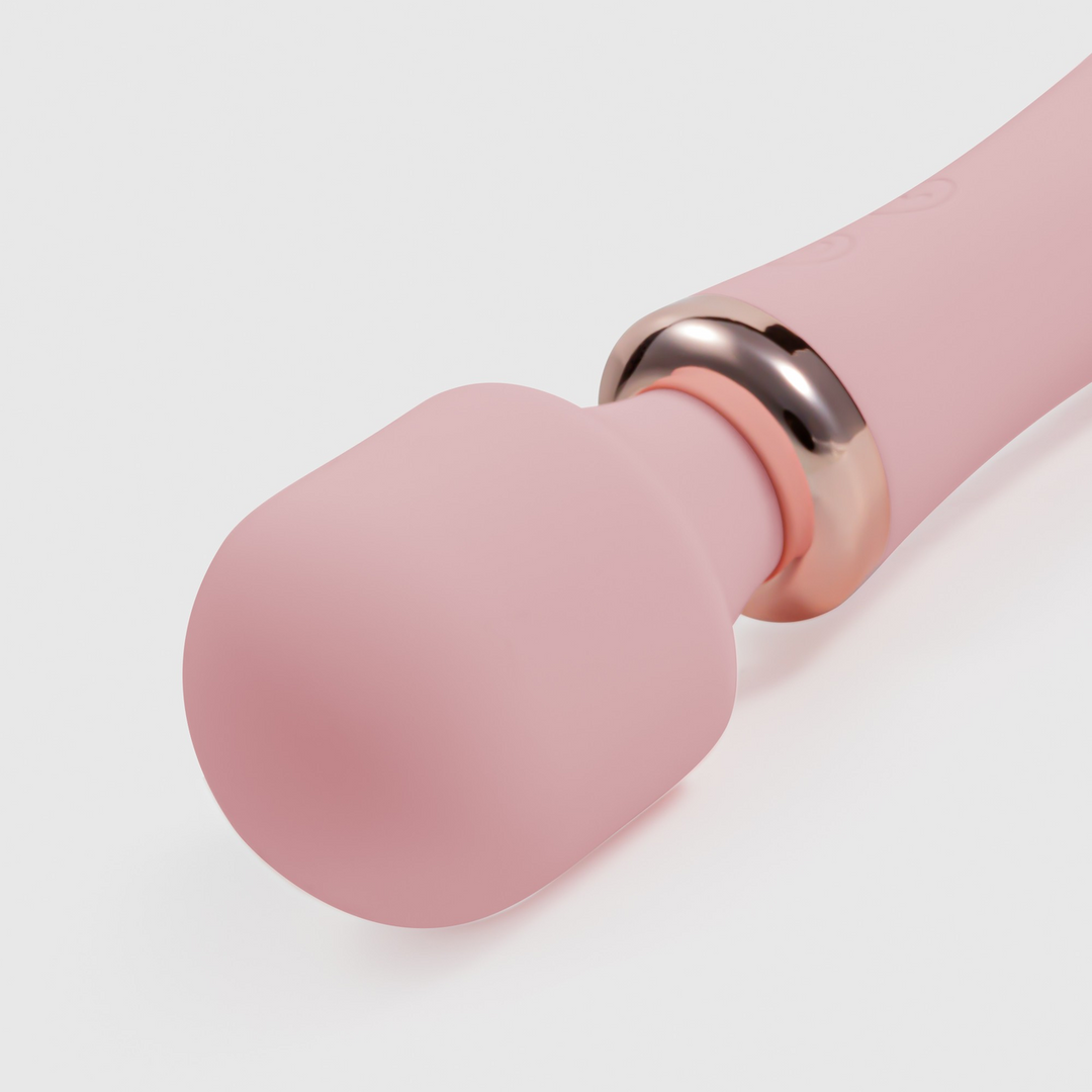 CRUSHIOUS DUAL MASSAGE WAND JINX ROSE WIN