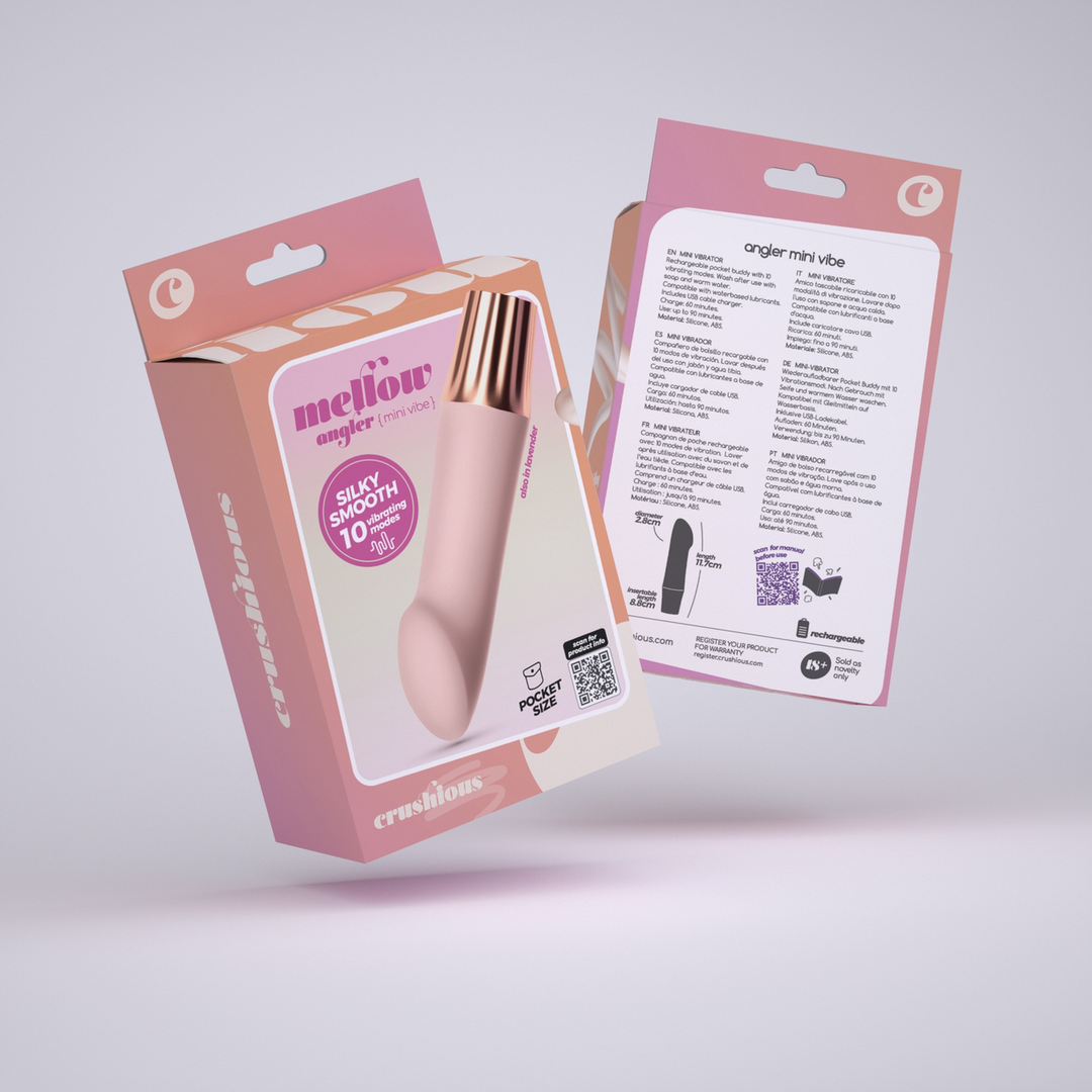 Mellow Angler - Mini G-Spot Vibrator - Pink