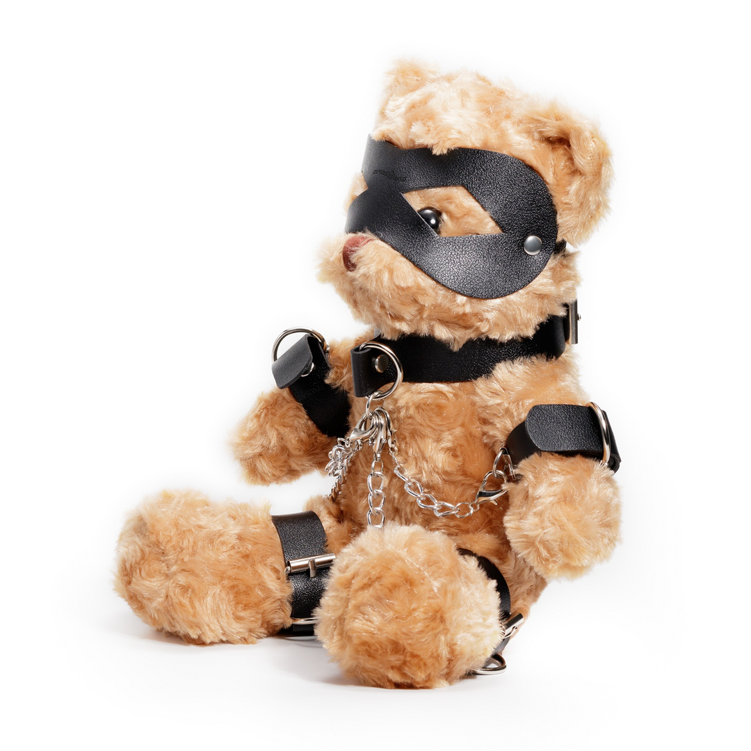 Crushito - Bondage Teddy Bear - 31 cm - Black