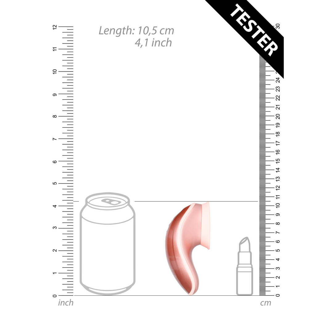 Twitch Hands - Free Suction Vibration Toy - Rose - Tester