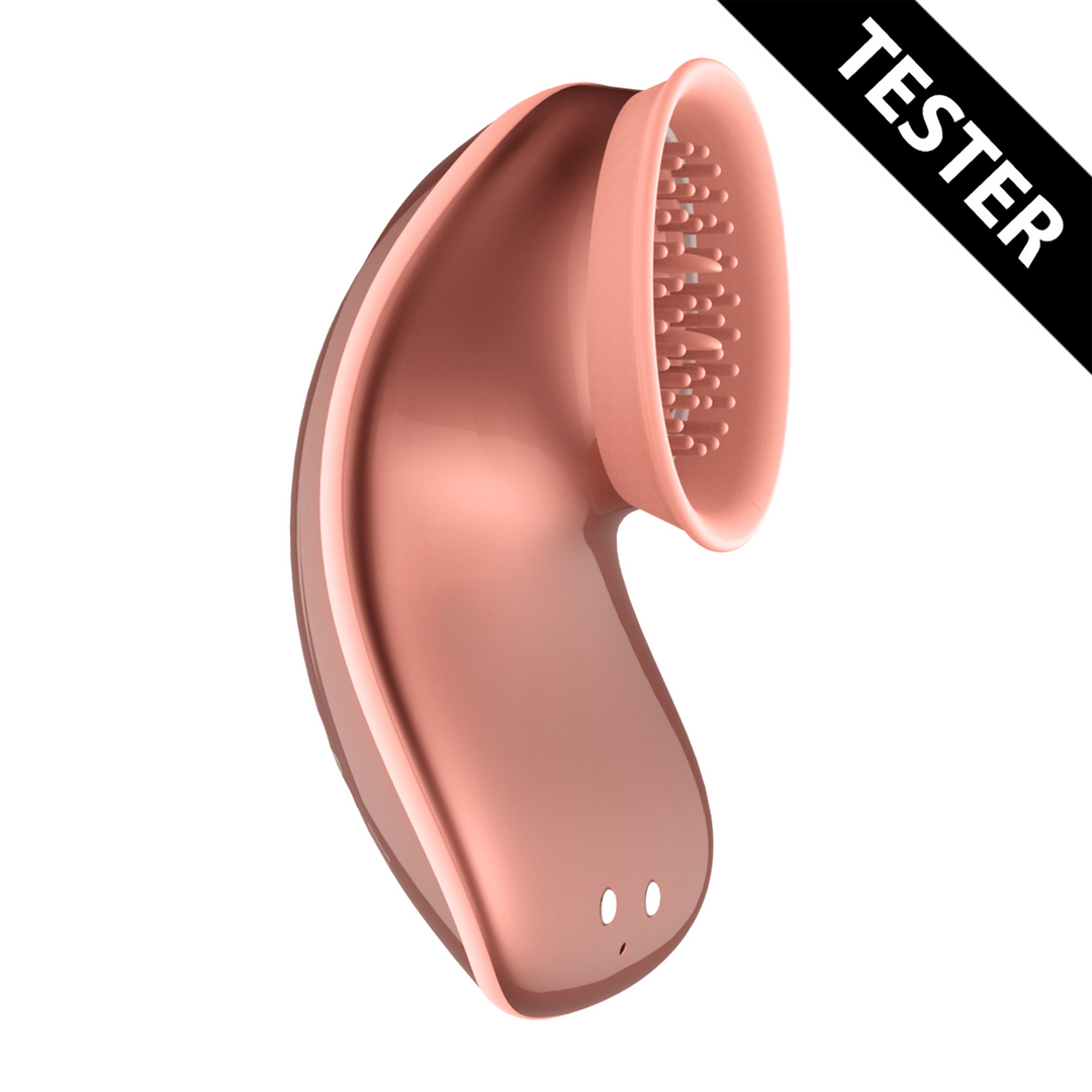 Twitch Hands - Free Suction Vibration Toy - Rose - Tester
