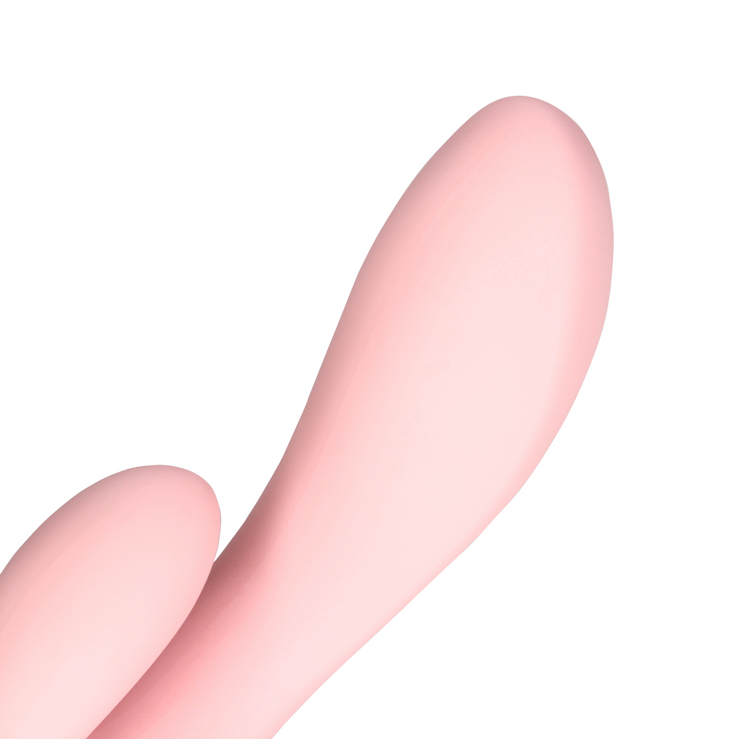 Ultra Soft Silicone G-Spot Vibrator - Cherry Chiffon