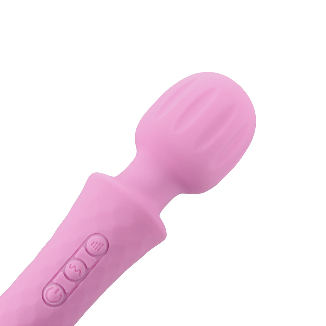 Small Wand Vibrator - Exotic Fuchsia
