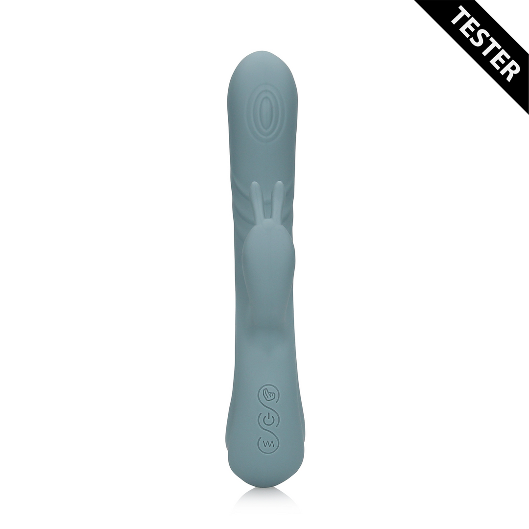 Fingering Motion Rabbit Vibrator - Weathervane Grey - Tester