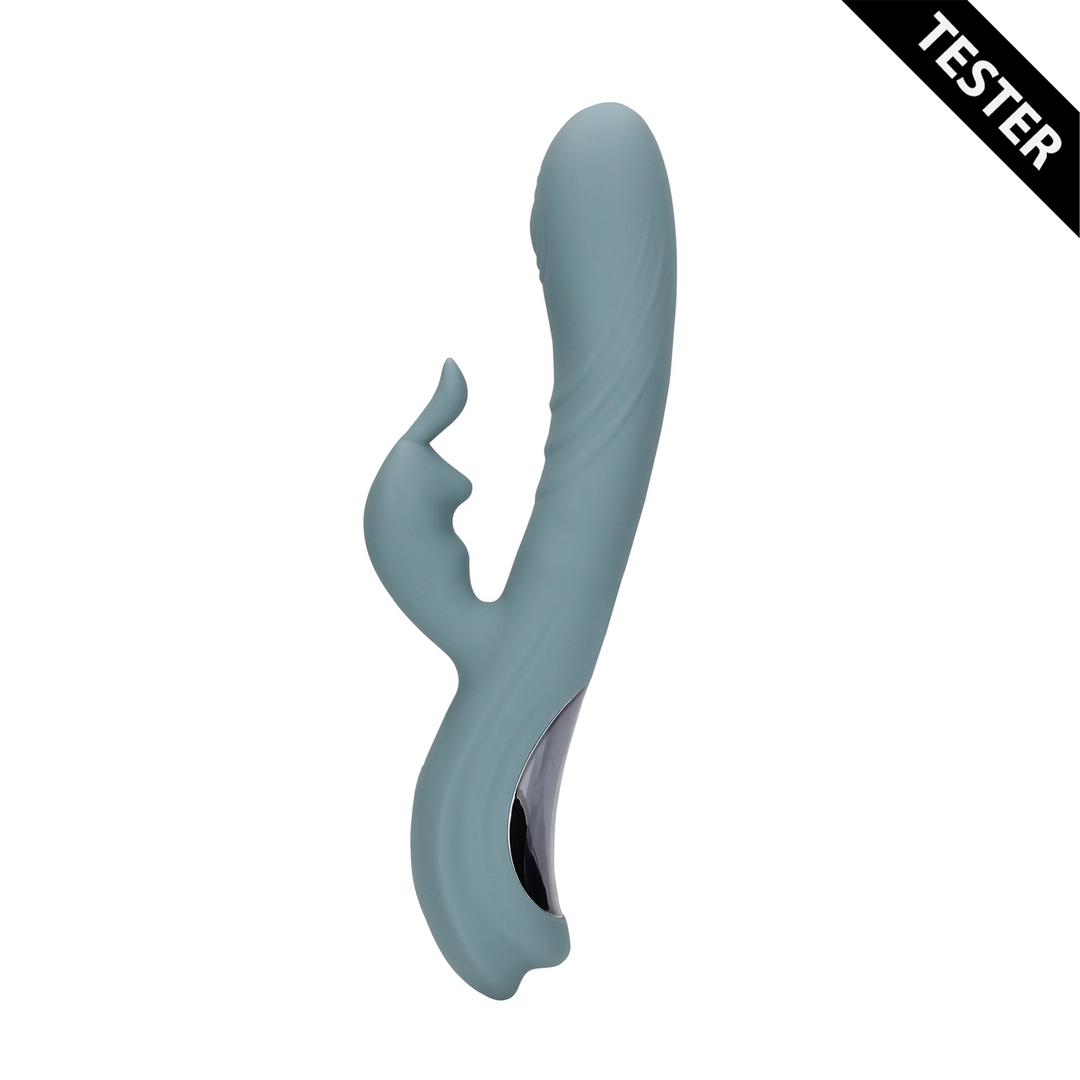 Fingering Motion Rabbit Vibrator - Weathervane Grey - Tester