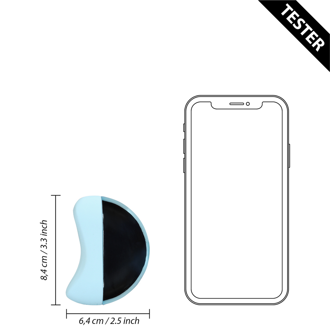 Pulse Wave Clitoris Vibrator - Arctic Blue - Tester