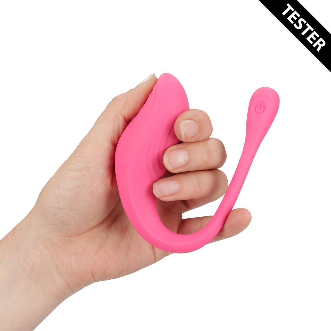 Vibrating G-Spot Vibe with Remote Control - Pink - Tester