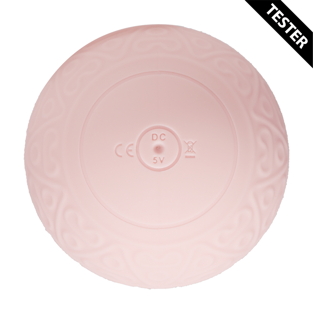 Vibrating and Heating Massager - Pink - Tester