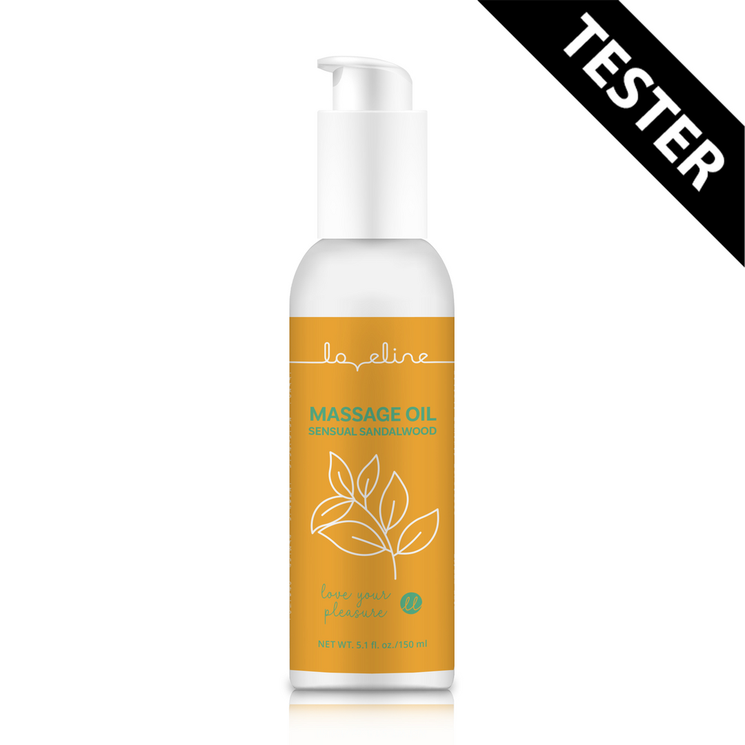 Massage Oil - Sensual Sandalwood - 5.1 fl oz / 150 ml - Tester
