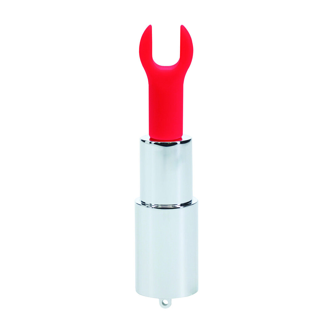 Tiffany - Lipstick Vibrator with 4 Attachments - Blue