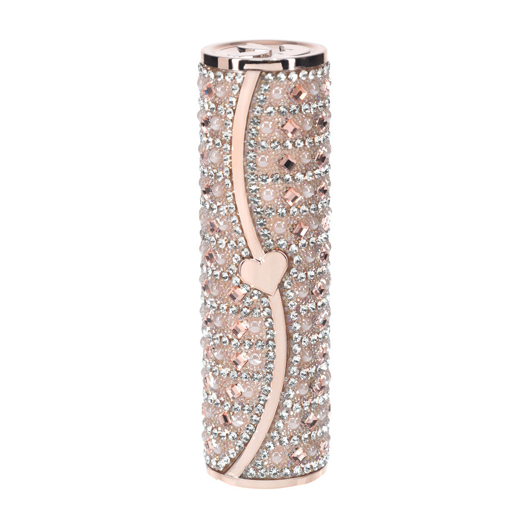 Tiffany - Lipstick Vibrator with 4 Attachments - Pink