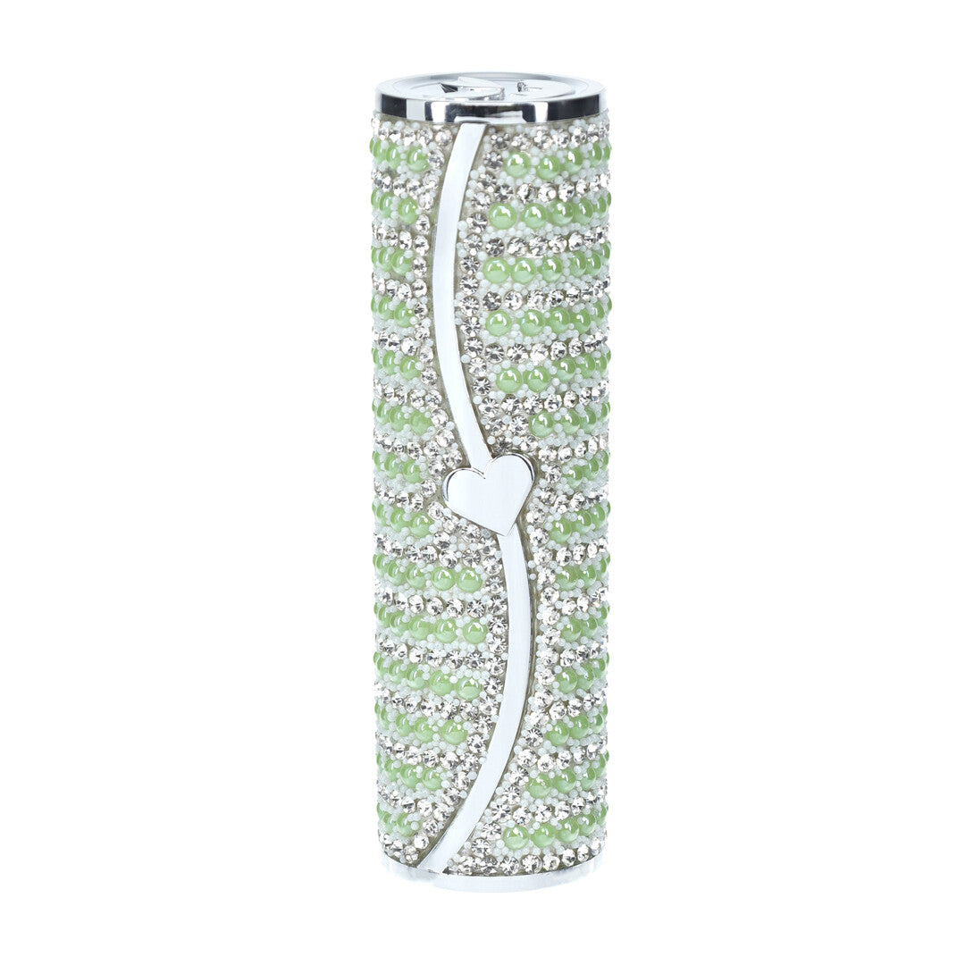 Candy - Lipstick Vibrator with 4 Attachments - Green